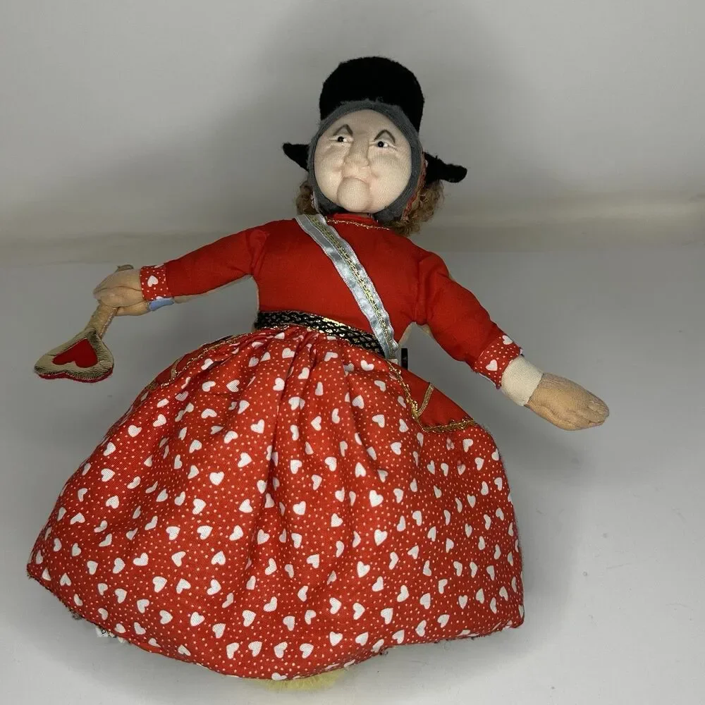Vintage Alma’s Designs Alice in Wonderland Topsy Turvy Reversible Doll Handmade